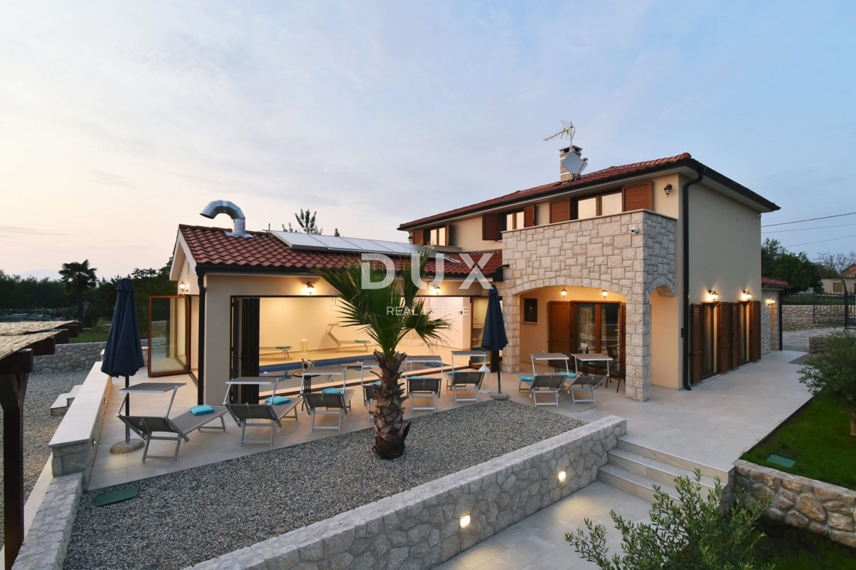 KRK, LINARDIĆI - Kombinacija elegance, varnosti in mediteranskega šarma, 350m2