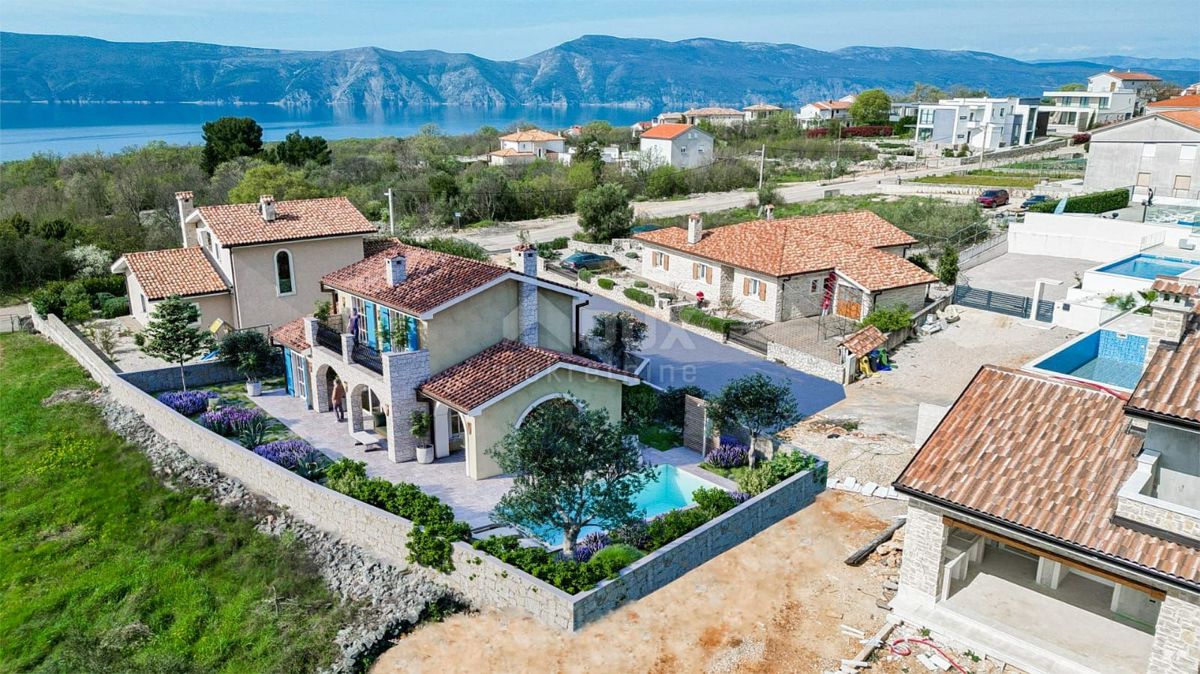 OTOK KRK, LINARDIĆI - Mediteranska vila z bazenom 