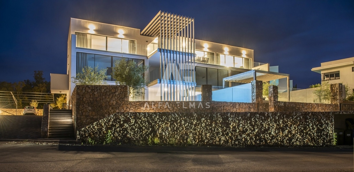 Malinska, luksuzni penthouse s panoramskim pogledom na morje! ID 19