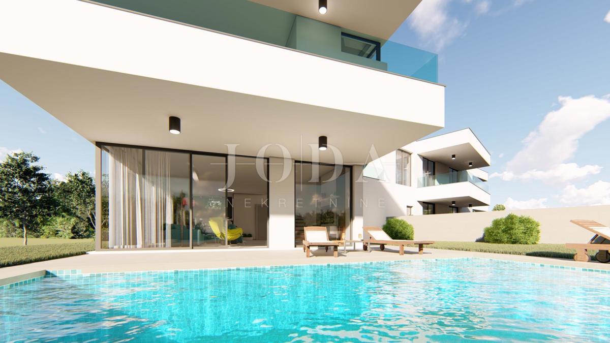 Moderna hiša dvojčka z bazenom, Omišalj - otok Krk