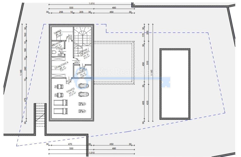 OTOK KRK - PUNAT - LUKSUZNA VILA S POGLEDOM NA MORJE