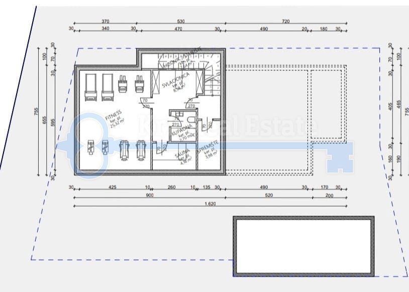 OTOK KRK - PUNAT - LUKSUZNA VILA S POGLEDOM NA MORJE