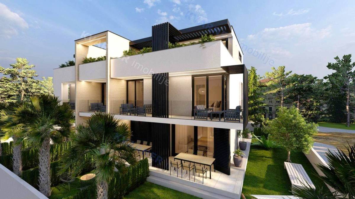 Luksuzno stanovanje na Krku, najsodobnejše sredozemsko življenje!