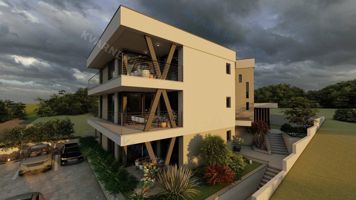 Luksuzno stanovanje v 1. nadstropju z vrtom