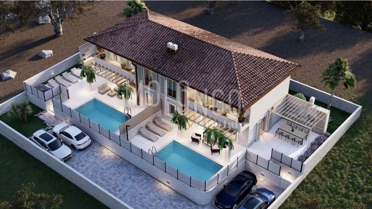MALINSKA, dvojček 140 m2 z bazenom !