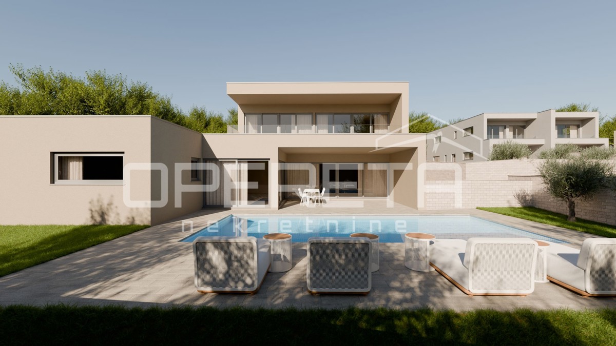 OTOK KRK – LUKSUZNA NOVOGRADNJA S PANORAMSKIM RAZGLEDOM NA MORJE

