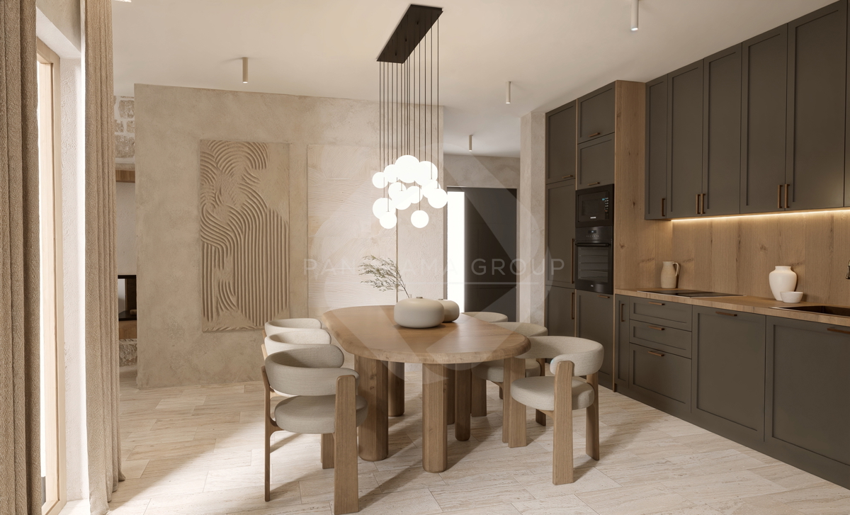 Ekskluzivno! Nova kamnita hiša z bazenom v mirnem okolju - območje Malinske