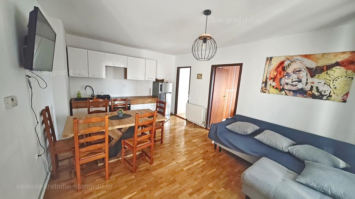 Malinska, apartmajska hiša z odprtim pogledom na morje!